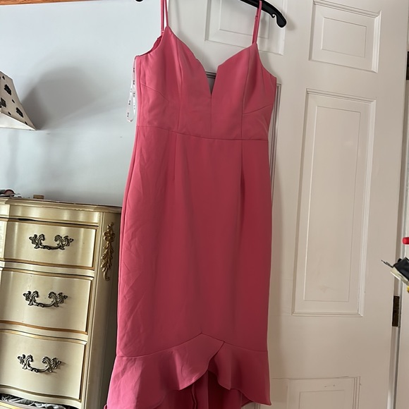 worn one Bardot pink dress - Picture 3 of 8
